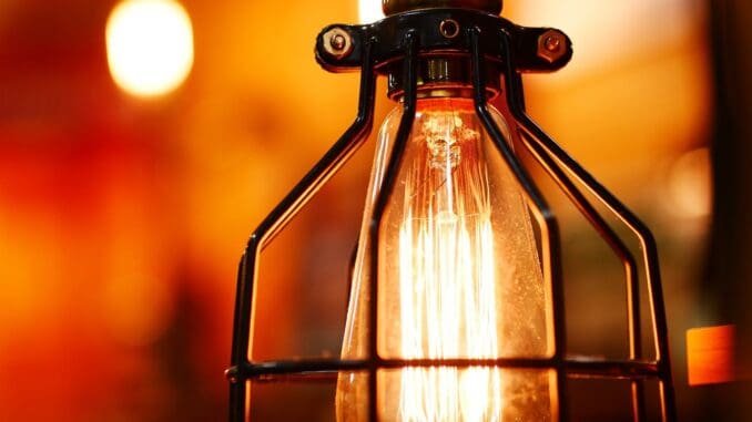 CBT Therapy lightbulb in a chicago office 